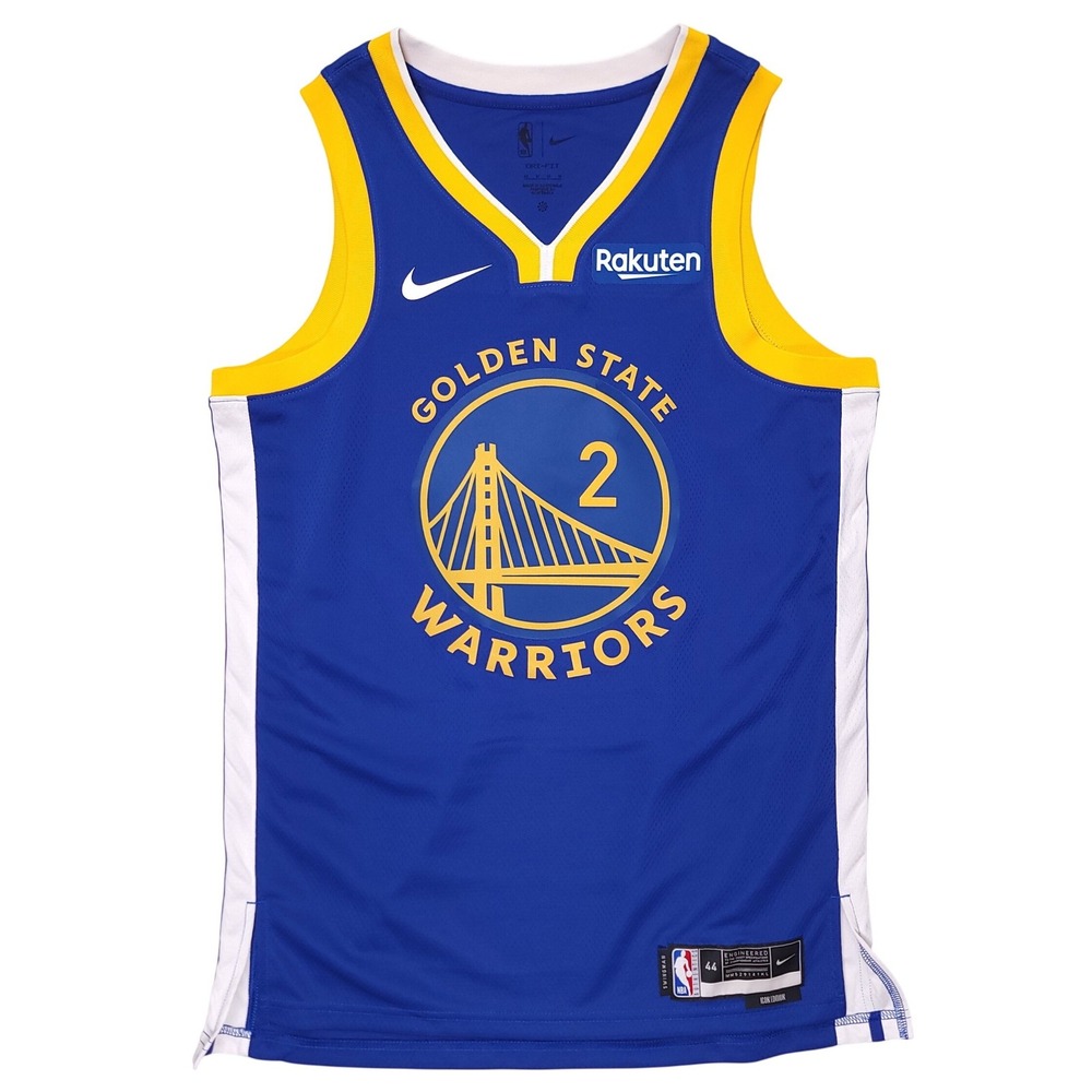 Nike Golden‎ State Warriors Brandin Podziemski #2 Icon Jersey Blue Mens 44 M